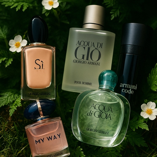 Парфумерія Giorgio Armani оригінал на розпив та відливанти Giorgio Armani парфуми для жінок і чоловіків